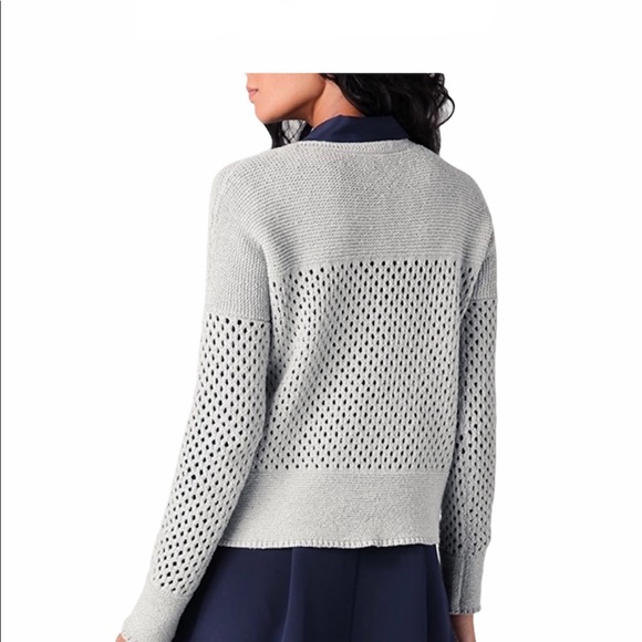 Theory Orsa Sweater in Fine Ocean - Picture 2 of 5